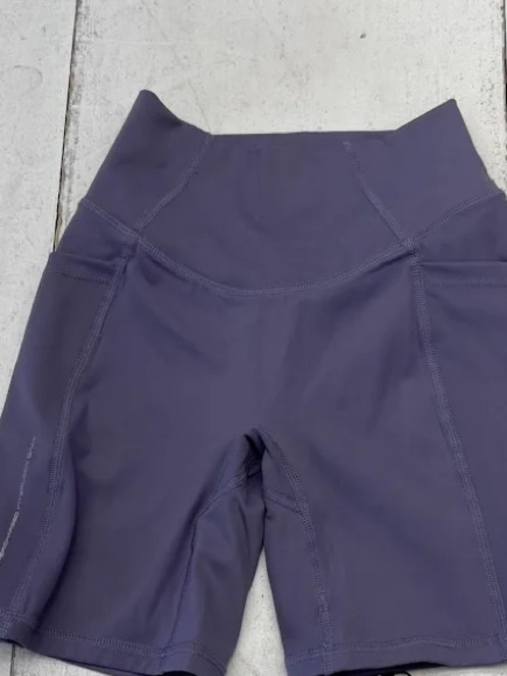 Women's High-Rise Active Shorts in Mauve - Brand: